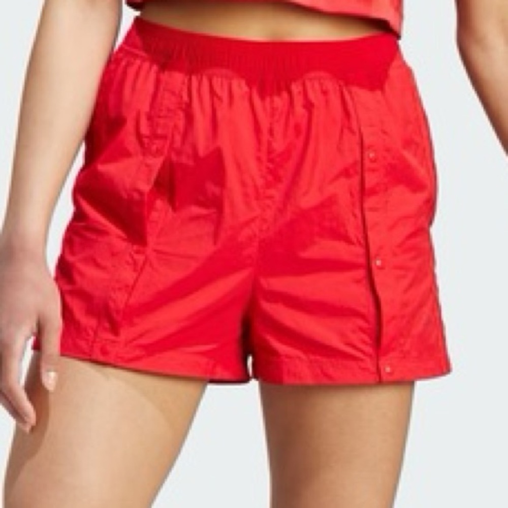 Women’s Adidas Tiro Snap-Button Shorts, Size Small